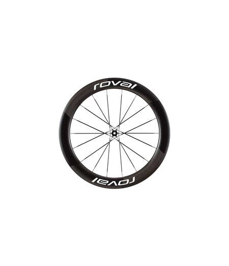 Roval Rapide Sprint CLX Carbon Wheelset - Front & Rear Pair 700c - Satin Carbon/Gloss White