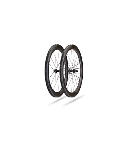 Roval Rapide Sprint CLX Carbon Wheelset - Front & Rear Pair 700c - Satin Carbon/Gloss Black