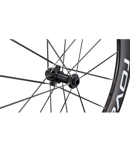 Roval Rapide Sprint CLX Carbon Wheel Front 700c - Satin Carbon/Gloss White