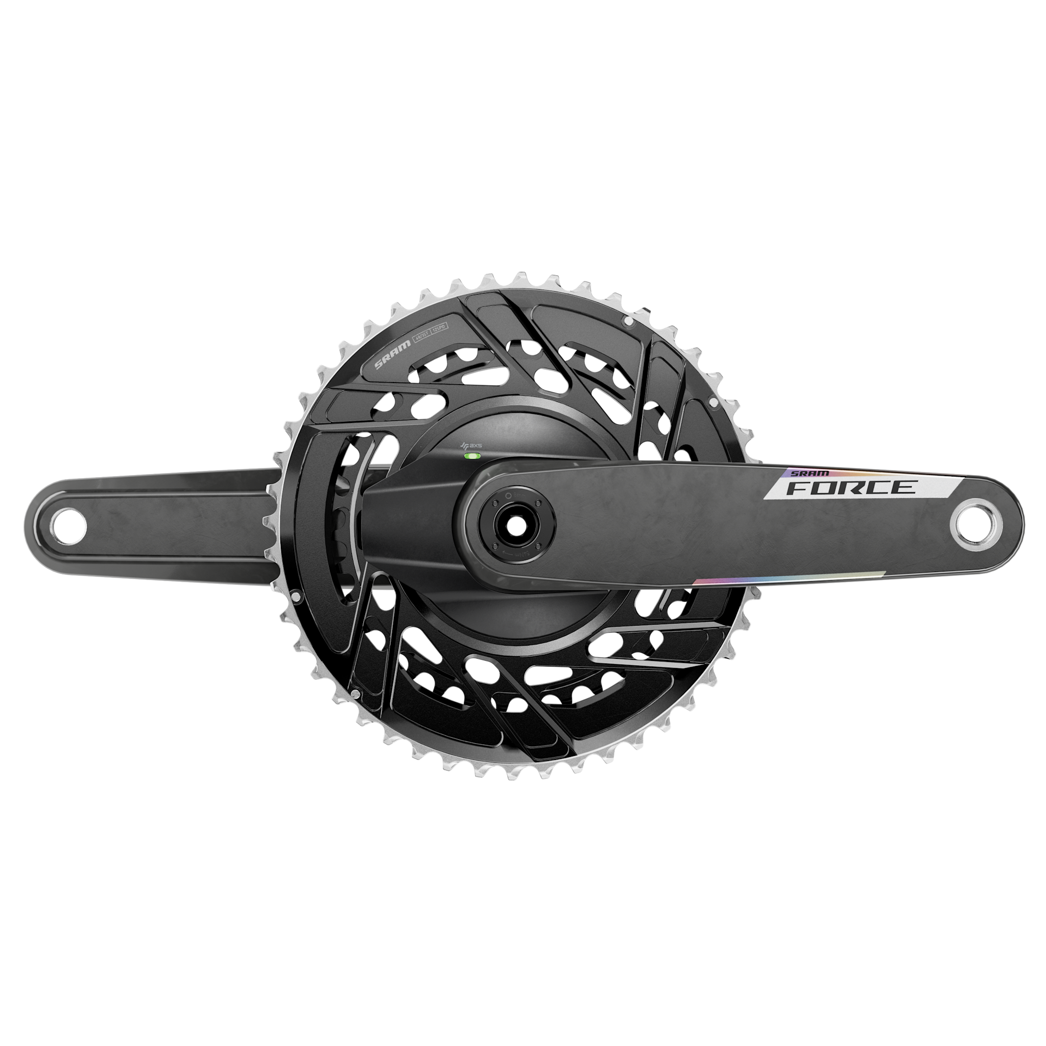 SRAM Crankset w/Power meter spider FORCE AXS E1 DUB Thread Mount - Main Image