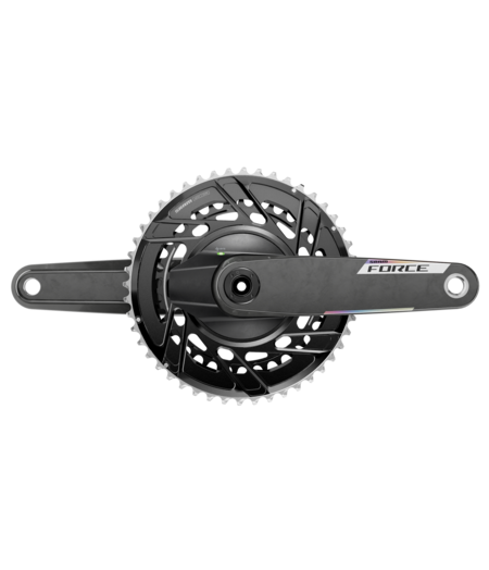 SRAM Crankset w/Power meter spider FORCE AXS E1 DUB - Thread Mount 46/33T