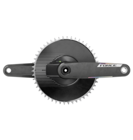 SRAM Crankset w/Power meter spider FORCE AXS 1x E1 DUB - Direct Mount 50T Aero