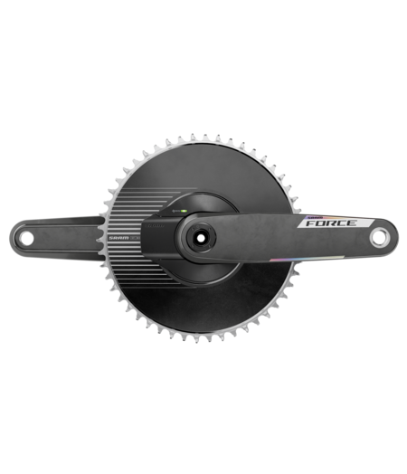 SRAM Crankset w/Power meter spider FORCE AXS 1x E1 DUB - Direct Mount 50T Aero