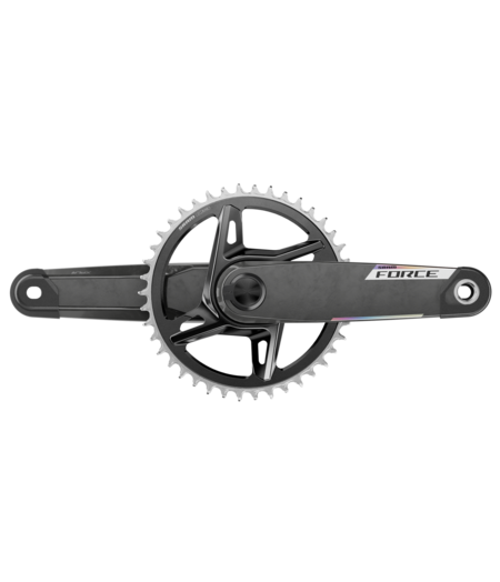 SRAM Crankset w/Power meter spindle FORCE AXS 1x XPLR DUB WIDE E1 - Direct Mount 42T