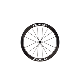 Roval Rapide CLX III Carbon Wheel Front 700c - Gloss Carbon/Gloss White
