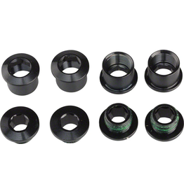 SRAM X01 / X01DH Chainring Bolt Kit 4-Arm Aluminium Black (4x1 M8.5x7 / M8.5x5)