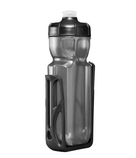 Cannondale Gripper ReGrip Aero 600ml Bottle Smoke with ReGrip Aero Cage