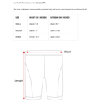 DHaRCO Dharco Youth Padded Party Pants Tie Dye Size SMALL