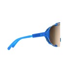 POC Devour Sunglasses - Opal Blue Translucent / Brown / Silver Mirror