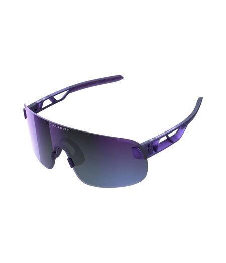 POC Elicit Sunglasses - Sapphire Purple Translucent / Clarity Define / Violet Mirror