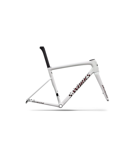 Specialized S-Works Tarmac SL8 Frameset - Gloss Metallic White Silver / Pearl / Black
