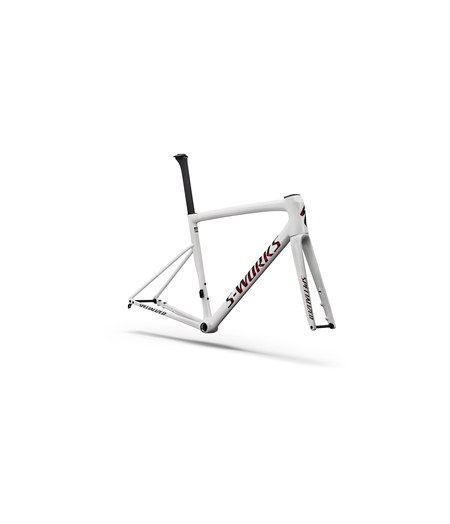 Specialized S-Works Tarmac SL8 Frameset - Gloss Metallic White Silver / Pearl / Black