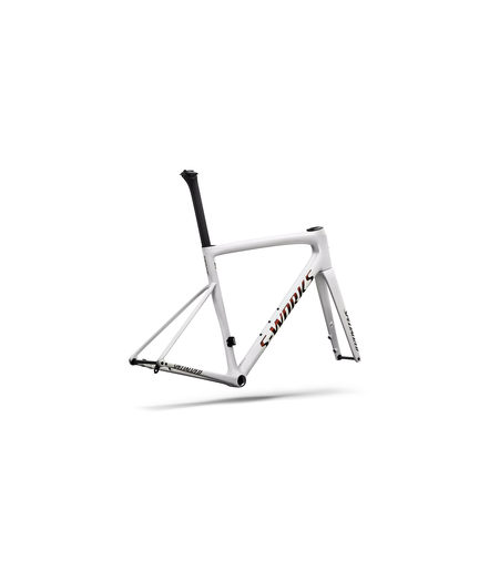 Specialized S-Works Tarmac SL8 Frameset - Gloss Metallic White Silver / Pearl / Black