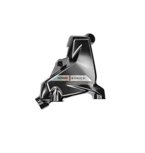 SRAM Disc Brake Caliper Assembly - Force eTap AXS D2 - Unicorn Grey w/Laser Foil - FM Front/Rear Inc. Pads (NO HOSE)