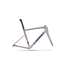 Specialized S-Works Tarmac SL8 Frameset - Gloss Dolomite Metallic / Directional Brush / Blue Majesty Metallic