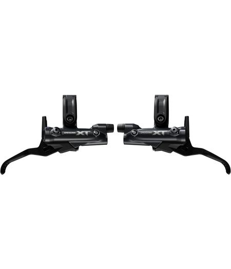 Shimano Deore XT M8200/8220 Disc Brake Upgrade Kit - Right and Left BL-M8200 Levers, Post Mount, Front and Rear BR-M8220