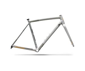 Crux DSW Frameset Shadow Silver/ California Sunshine
