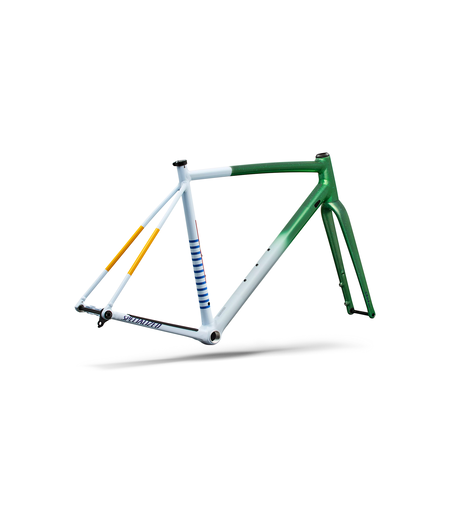 Specialized Crux DSW Frameset Oasis Tint Flake Silver Morning Mist / Purple Haze