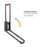 BIKE RAKZ Ezi-Adjust Wall Mount Bike Storage Rack - Black