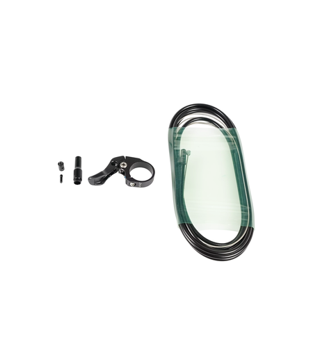 TranzX Dropper Post Remote Kit, for Drop-bars, 24.4mm Clamp Diameter, w/cable & housing