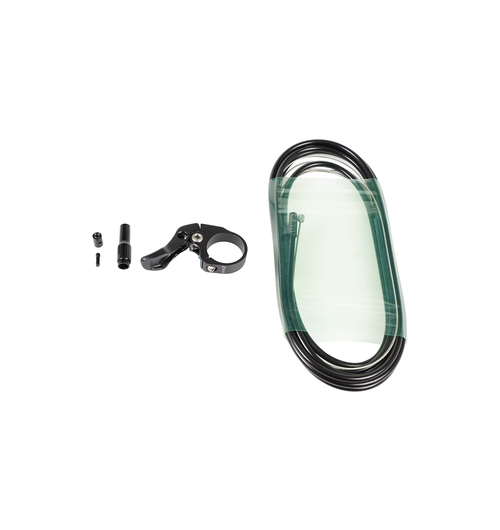 TranzX Dropper Post Remote Kit, for Drop-bars, 24.4mm Clamp Diameter, w/cable & housing