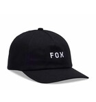 FOX Racing Apparel Wordmark Adjustable Hat - Black