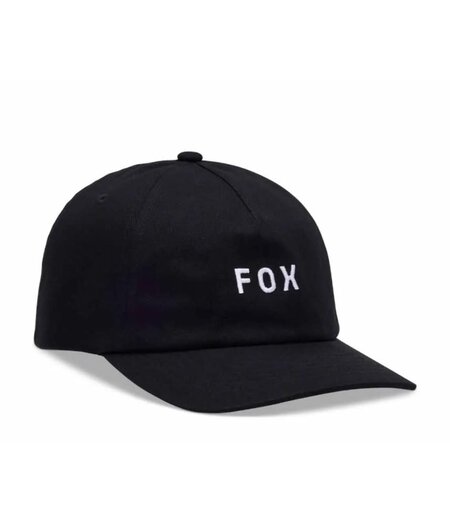 FOX Racing Apparel Wordmark Adjustable Hat - Black