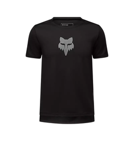 FOX Racing Apparel Youth Ranger Short Sleeve Jersey Fox Head Black