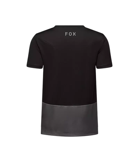 FOX Racing Apparel Youth Ranger Short Sleeve Jersey Fox Head Black