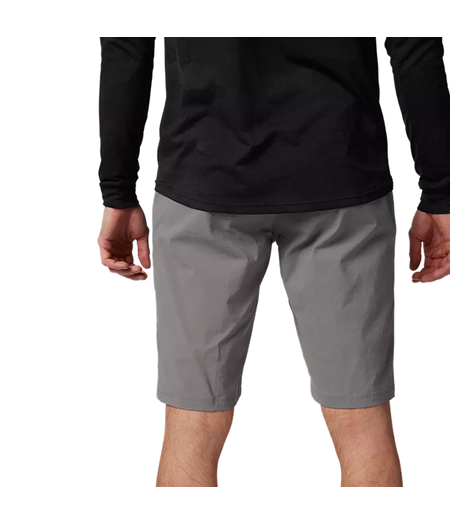 FOX Racing Apparel Mens Ranger Shorts w/ Liner Pewter