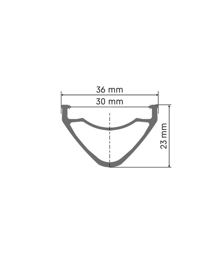 DT Swiss DT Rim FR571 27.5" (30 wide) 32 Hole