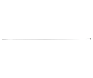 Spoke DT Aerolite Straight-Pull 14G 2.0x2.3mm Black