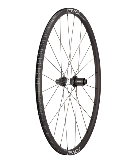 Roval Alpinist SLX Alloy Rear Road Disc Brake Wheel Black/Charcoal 700c (Shimano HG freehub)