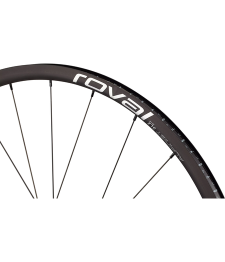 Roval Alpinist SLX Alloy Front Road Disc Brake Wheel Black/Charcoal 700c