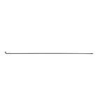 Spoke Sapim D-Light 14G J-Bend 2.0x1.65mm Black