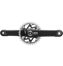 SRAM XX SL Eagle T-Type Crankset - 12-Speed, 34t Chainring, Direct Mount, DUB Spindle Interface w/Q174, Black