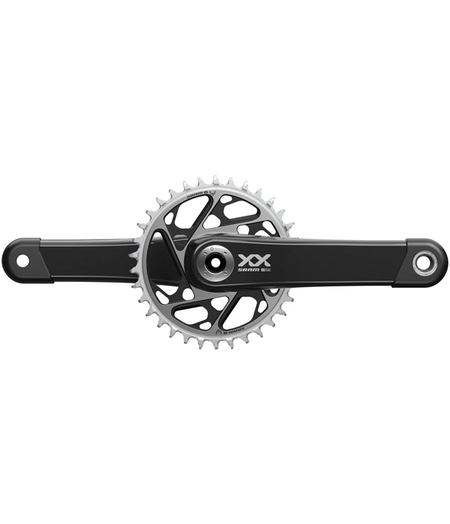 SRAM XX SL Eagle T-Type Crankset - 12-Speed, 34t Chainring, Direct Mount, DUB Spindle Interface w/Q174, Black