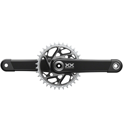 SRAM XX SL Eagle T-Type Crankset - 12-Speed, 34t Chainring, Direct Mount, DUB Spindle Interface w/Q174, Black