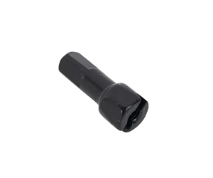 Nipple DT Prolock Hex Head 14G Alloy (2.0mm) 14mm Length, Black (NPAC20140S0500)