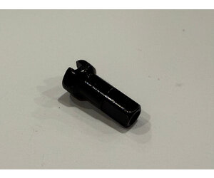 Nipple DT Prolock Hex Head 14G Brass (2.0mm) 12mm Length, Black (NPRC20120S0500)