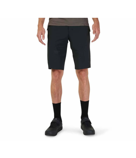 FOX Racing Apparel Mens Flexair Short w/Liner Black