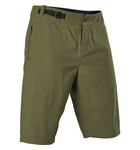 FOX Racing Apparel Mens Ranger Shorts with Liner Green