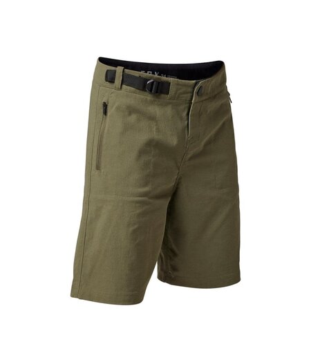 FOX Racing Apparel Youth Ranger Short w/Liner Olive
