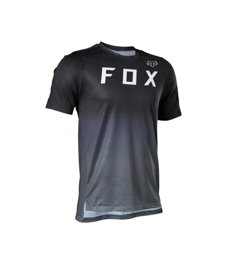 FOX Racing Apparel Mens Flexair Short Sleeve Jersey Black