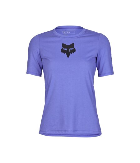 FOX Racing Apparel Womens Ranger Short Sleeve Jersey FoxHead Violet