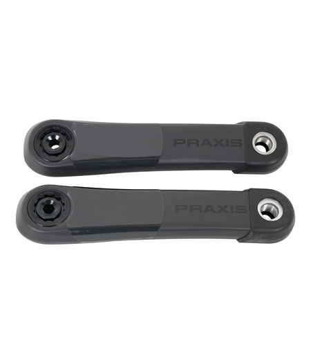 Turbo SL 1.1 Motor 170mm Mountain Carbon Crankarms (LH & RH Praxis - New Version)