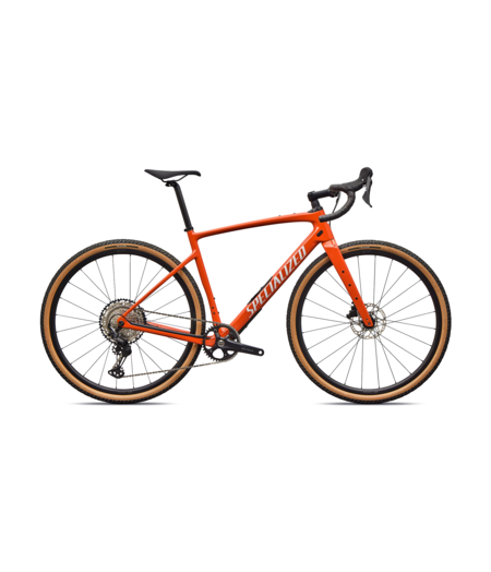 Specialized Diverge 4 Sport Carbon Shimano GRX 600 Deep Orange / Dune White