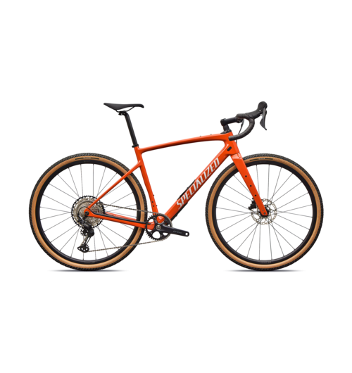 Specialized Diverge 4 Sport Carbon Shimano GRX 600 Deep Orange / Dune White