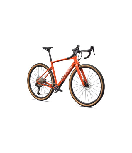 Specialized Diverge 4 Sport Carbon Shimano GRX 600 Deep Orange / Dune White