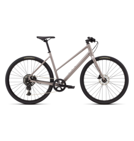 Specialized Sirrus X 2.0 Step-Through Gloss Desert Metallic / Bordeaux Metallic Frost Reflective